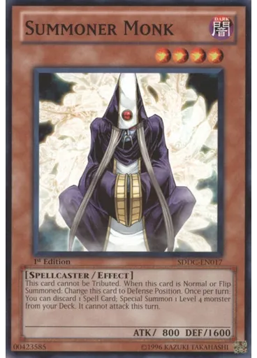 Summoner Monk — Dragons Collide Structure Deck