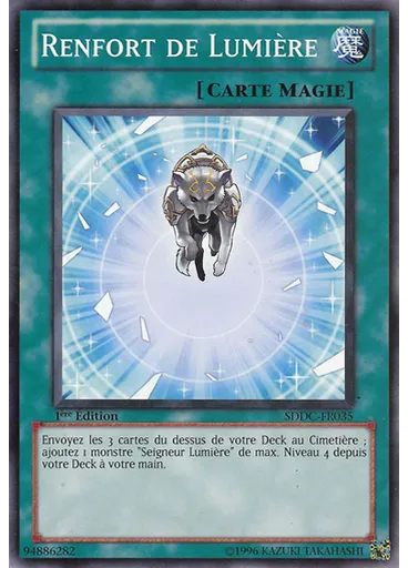 Renfort de Lumière — Le Choc des Dragons Deck de Structure