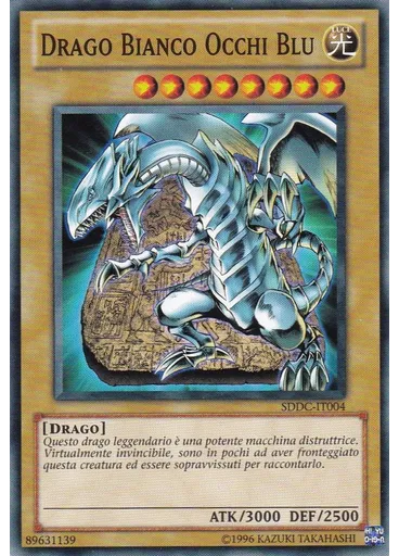 Drago Bianco Occhi Blu (Common Unlimited)