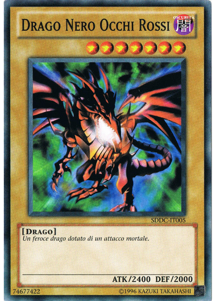 Drago Nero Occhi Rossi (Common Unlimited)