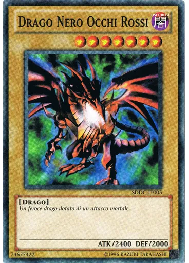 Drago Nero Occhi Rossi (Common Unlimited)