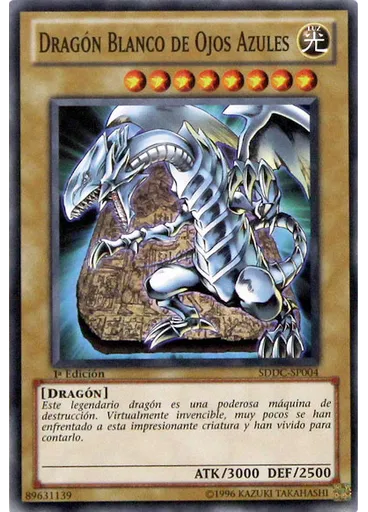 Dragón Blanco de Ojos Azules