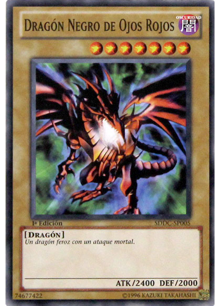 Dragón Negro de Ojos Rojos