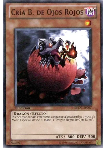 Cría de Dragón Negro — Choque de Dragones Baraja de Estructura