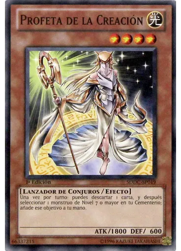 Profeta de la Creación — Choque de Dragones Baraja de Estructura