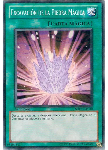 Excavación de la Piedra Mágica