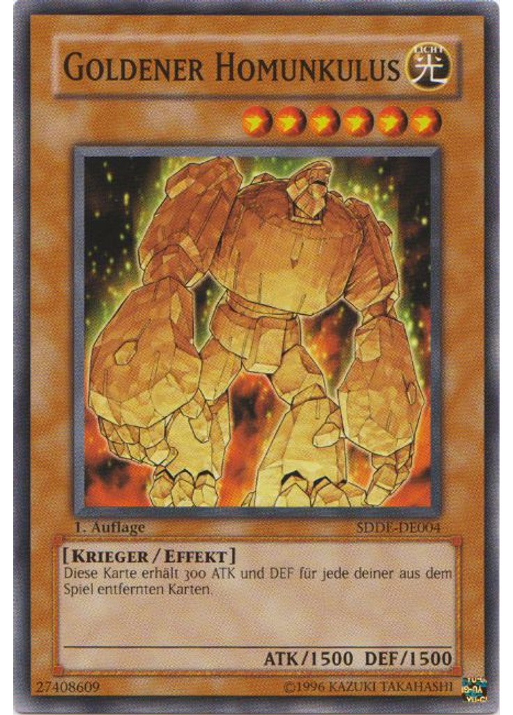 Goldener Homunkulus