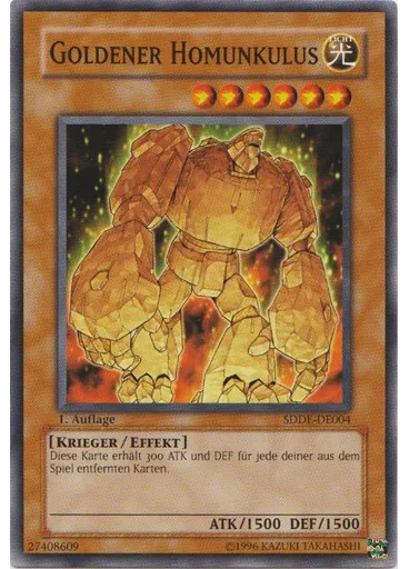 Goldener Homunkulus