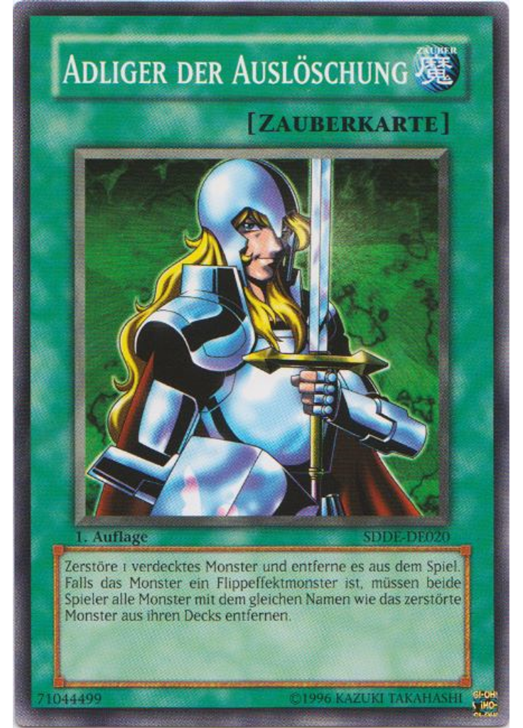 Adliger der Auslöschung