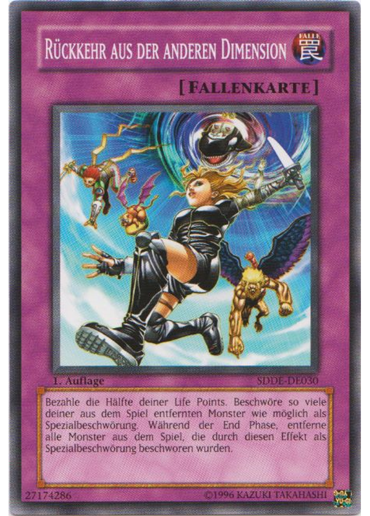 Rückkehr aus der anderen Dimension