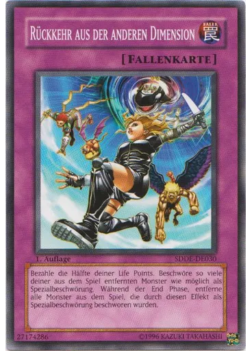 Rückkehr aus der anderen Dimension