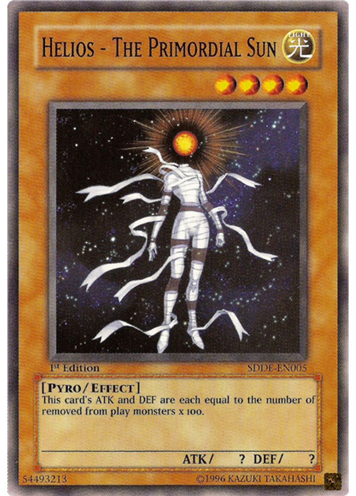 Helios - The Primordial Sun