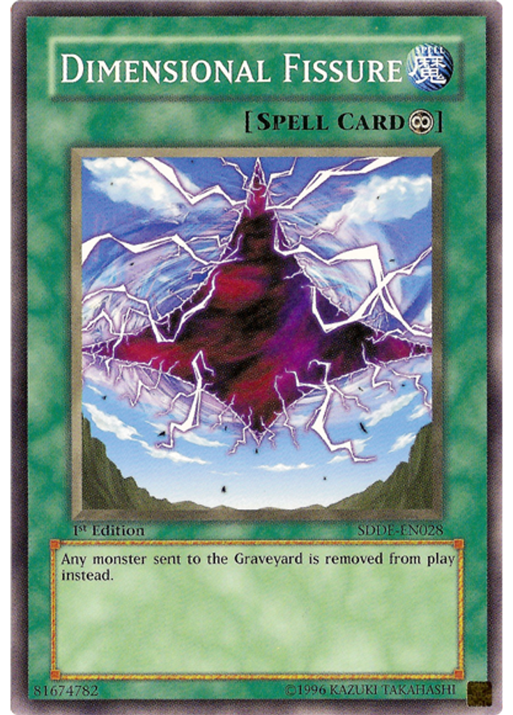 Dimensional Fissure