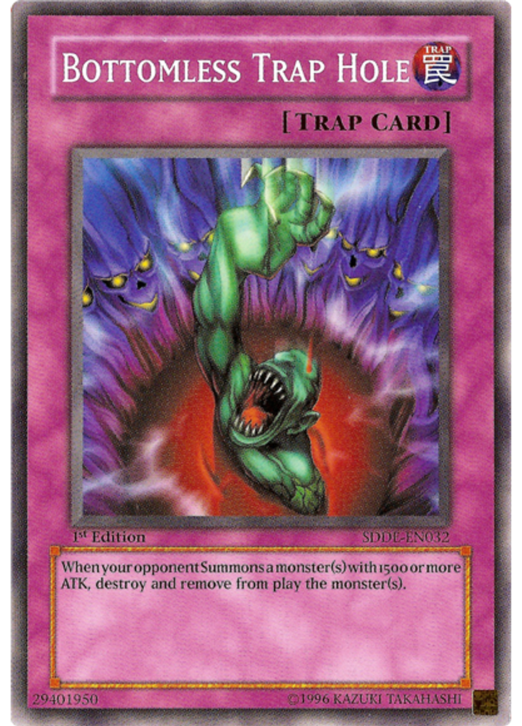 Bottomless Trap Hole