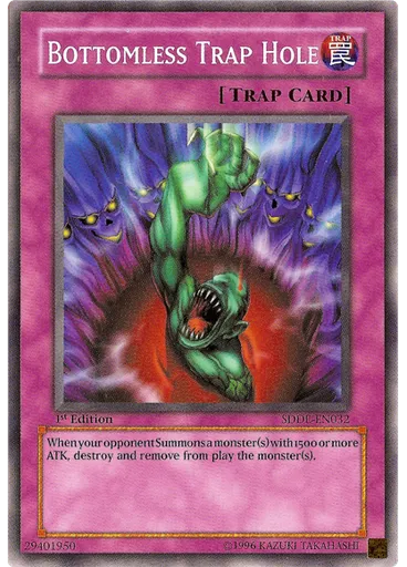 Bottomless Trap Hole