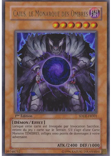 Caius, le Monarque des Ombres