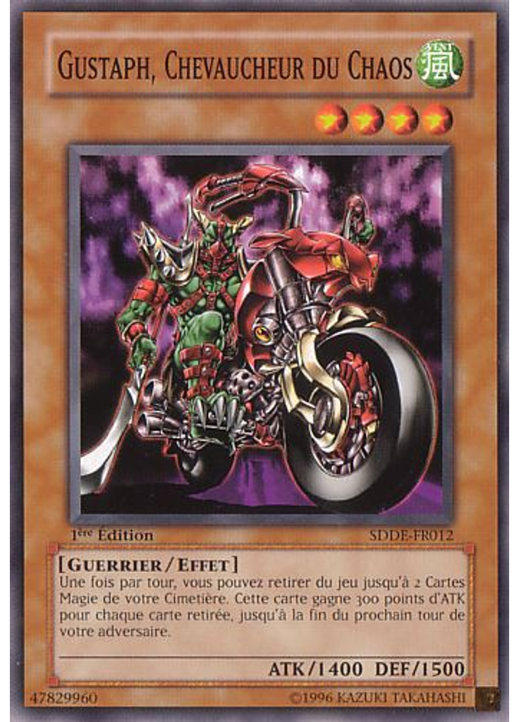 Gustaph, Chevaucheur du Chaos