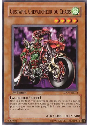 Gustaph, Chevaucheur du Chaos