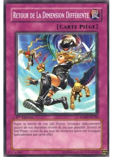 Retour de La Dimension Différente