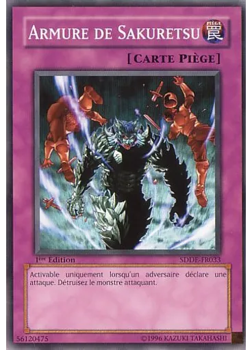 Armure de Sakuretsu — L'Empereur des Ténèbres Deck de Structure