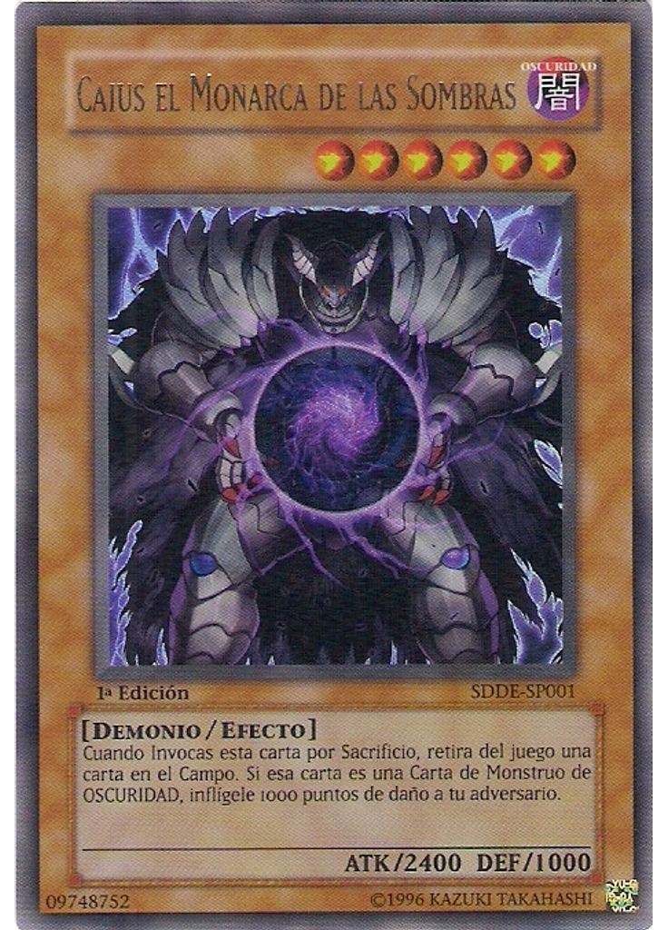 Caius el Monarca de las Sombras