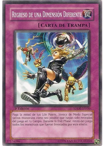 Regreso de una Dimensión Distinta