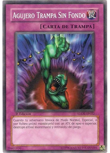 Agujero Trampa Sin Fondo