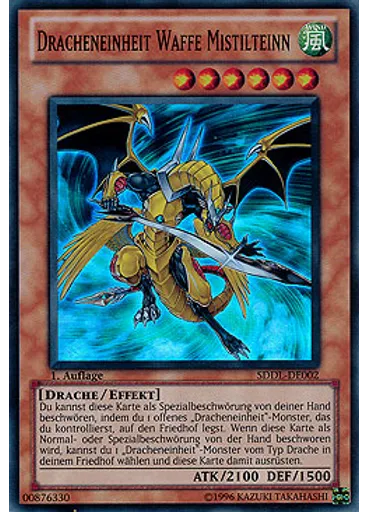Dracheneinheit Waffe Mistilteinn