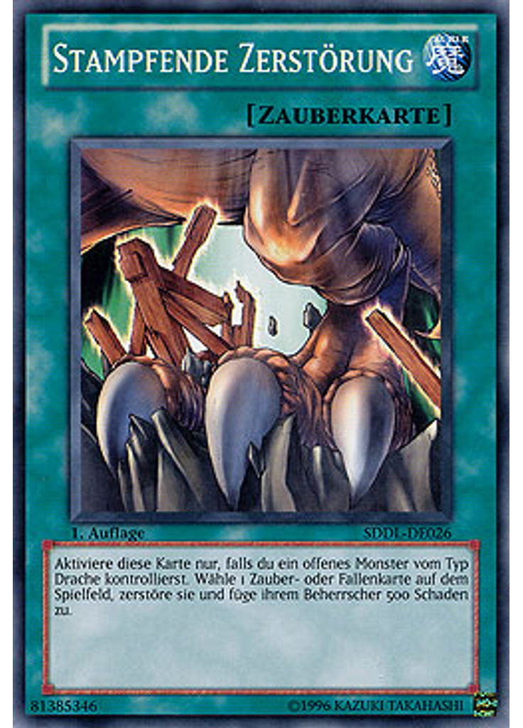 Stampfende Zerstörung
