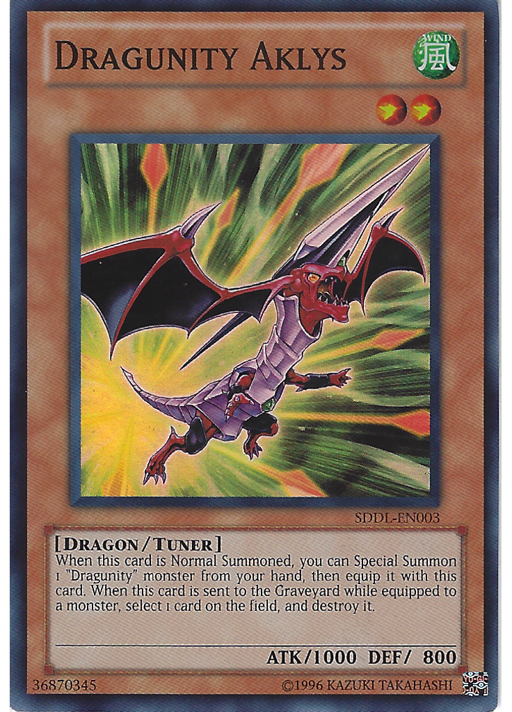 Dragunity Aklys (Super Rare Unlimited)