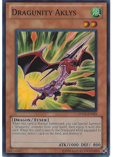 Dragunity Aklys (Super Rare Unlimited)