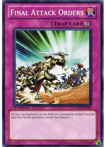 Final Attack Orders