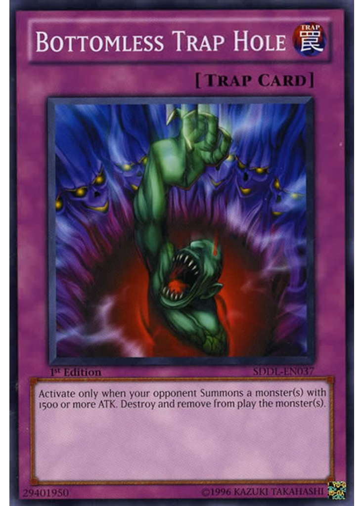 Bottomless Trap Hole
