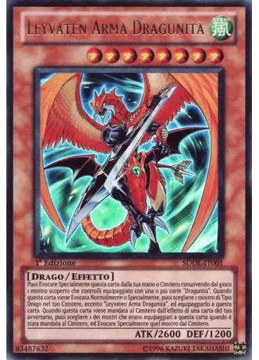Leyvaten Arma Dragunità — Legione Dragunità Structure Deck