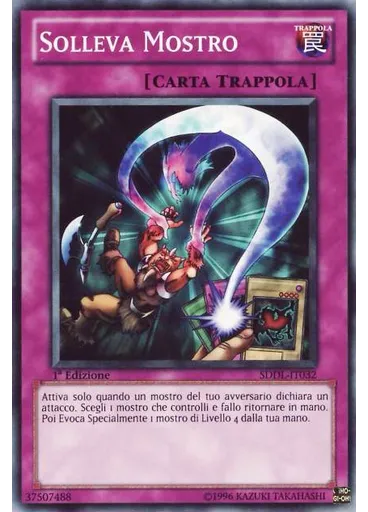 Solleva Mostro — Legione Dragunità Structure Deck