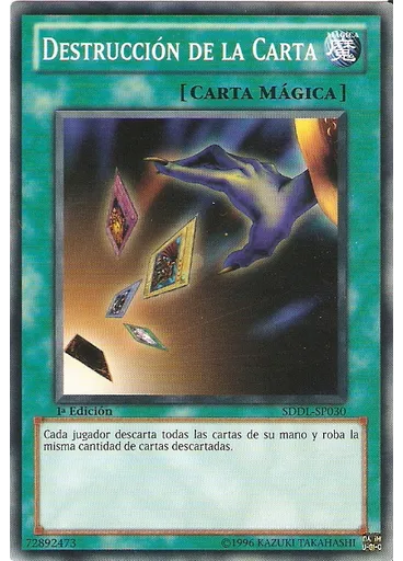 Destrucción de la Carta
