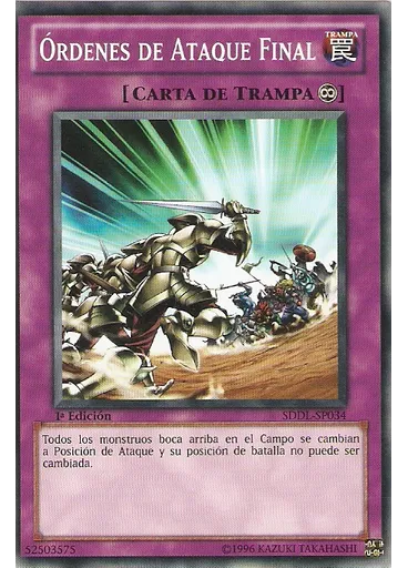 Órdenes de Ataque Final