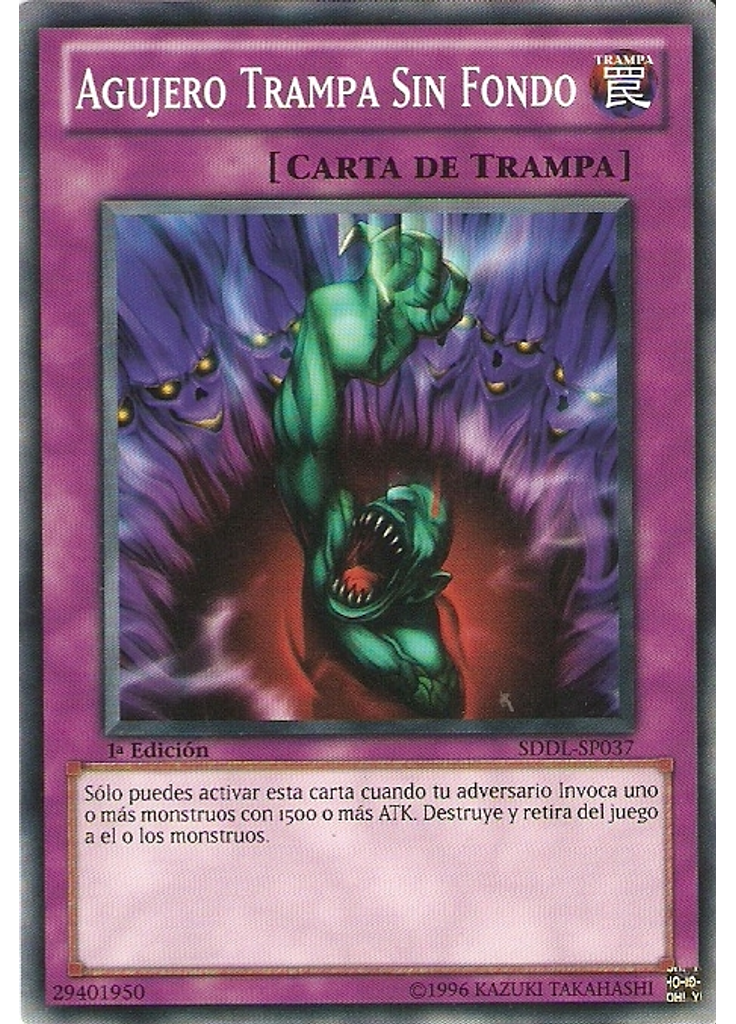 Agujero Trampa Sin Fondo