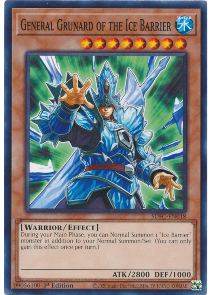 General Grunard of the Ice Barrier