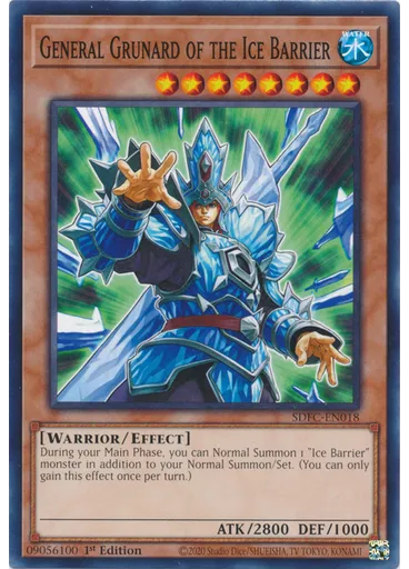 General Grunard of the Ice Barrier