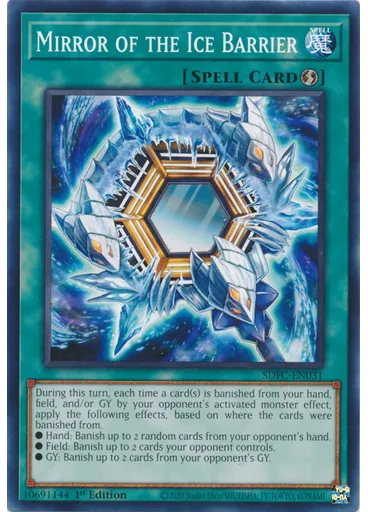 Mirror of the Ice Barrier