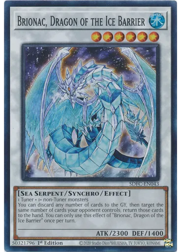 Brionac, Dragon of the Ice Barrier
