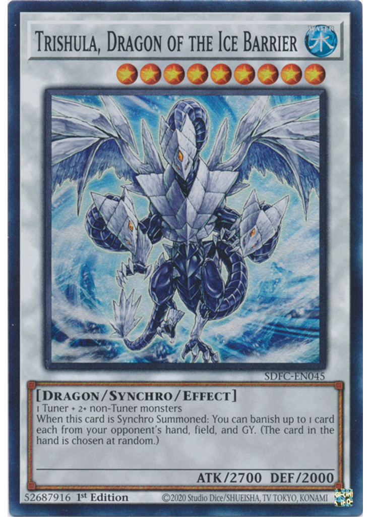 Trishula, Dragon of the Ice Barrier