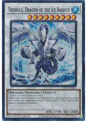 Trishula, Dragon of the Ice Barrier