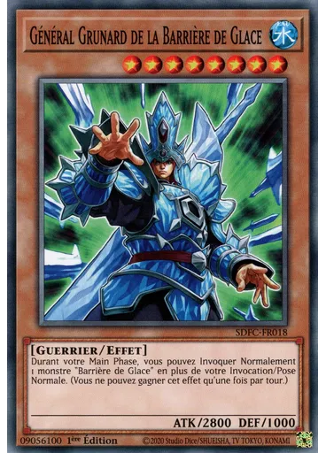 Général Grunard de la Barrière de Glace