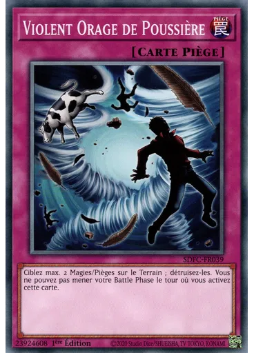 Violent Orage de Poussière