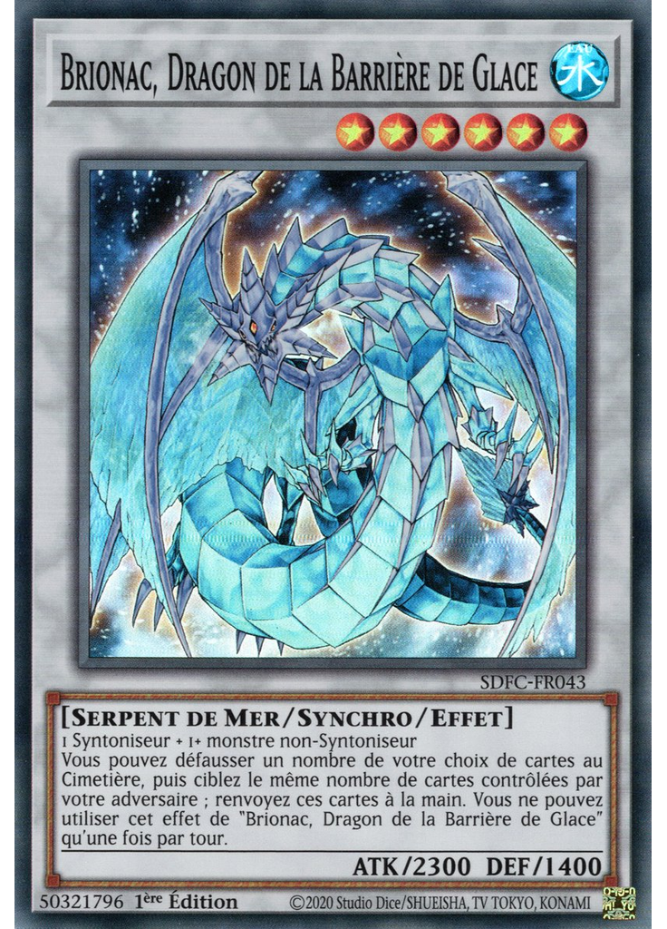 Brionac, Dragon de la Barrière de Glace