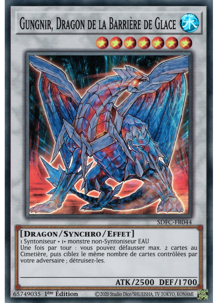 Gungnir, Dragon de la Barrière de Glace