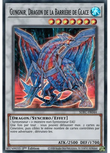 Gungnir, Dragon de la Barrière de Glace