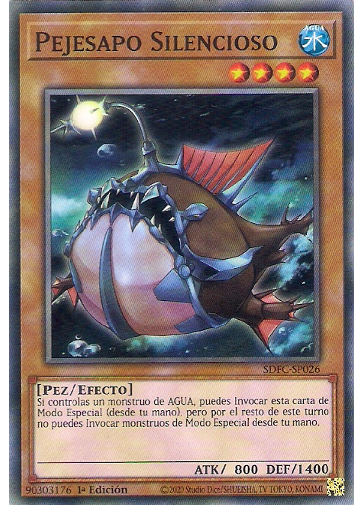 Pejesapo Silencioso